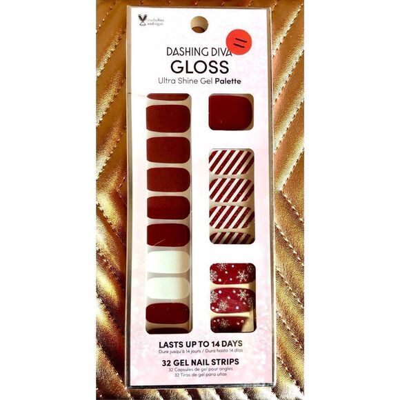 DASHING DIVA - NWT - Gloss Ultra Shine Gel Palette in Peppermint Marvel. Easy!🎄 - Picture 8 of 16